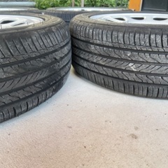 165/55/14 バリ山　ホイールセット