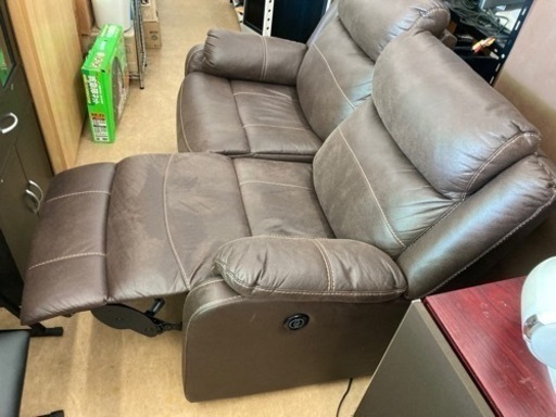 2人掛け電動ソファ リサイクルショップ宮崎屋 佐土原店 24.4.14F
