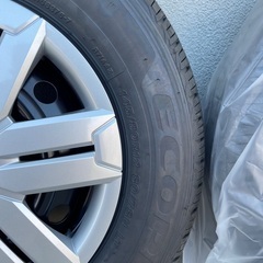 新品未使用【新車外し】145/80R12 80/78N LT  ホイール+国産タイヤ ブリジストンエコピア 軽四貨物に【アトレー純正】