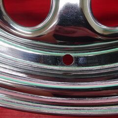 美品♪ スズキ ジムニー シエラ純正15インチホイール 1本 メッキ♪ 5.5J 5H 139.7 SUZUKI JIMNY