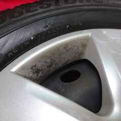 ルノー カングー純正15インチホイール 4本 6J 5H 108 BS BLIZZAK VRX 