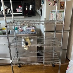 ルミナスラック差し上げます　家具 収納家具 スチールラック