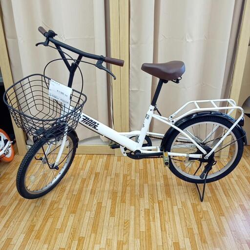 ★ジモティ割あり★ 自転車　20インチ　ホワイト　クリーニング済　YJ2255
