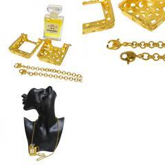 CHANEL/シャネル】 No5 香水ボトル ネックレス GP 60g 82cm レディース