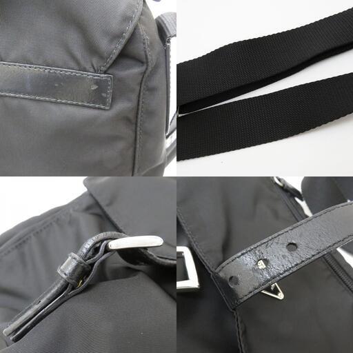 PRADA/プラダ】 1BD944 ポコノ ショルダーバッグ ナイロン/レザー