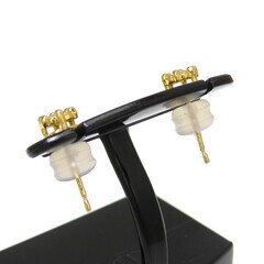 スタッド ダイヤモンド 計0.15×2ct ピアス K18ゴールド 18金 0.7g レディース【中古】【真子質店】【NN】【IKY】