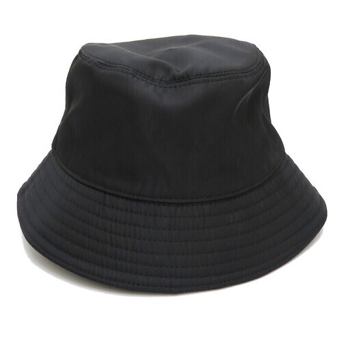 【PRADA/プラダ】 ポコノ バケットハット ハット ナイロン ブラック ユニセックス【中古】【真子質店】【BL】【MoxY】 PRADA/プラダ】 ポコノ バケットハット ハット ナイロン ブラック ユニ