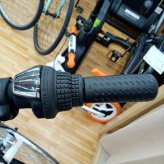 ☆ジモティ割あり☆ 自転車 ギア付き 27インチ ホワイト クリーニング 
