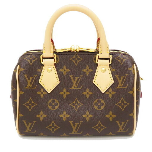 【LOUIS VUITTON/ルイ・ヴィトン】 モノグラム M45948  スピーディ・バンドリエール20 ハンドバッグ ブラウン レディース【中古】【真子質店】【BL】【TKSD】【ex】