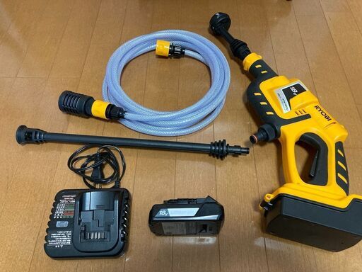 充電式ポータブルウォッシャー