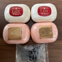 LUX 石鹸　おまけの　ひのき泥炭石鹸
