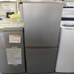 ID406643　2ドア冷蔵庫　126L　アクア　2019年製　AQR-13H(S)