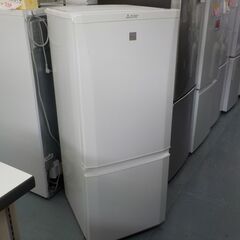 ID132876　2ドア冷蔵庫　146L　三菱　2018年製　MR-P15ED-KW