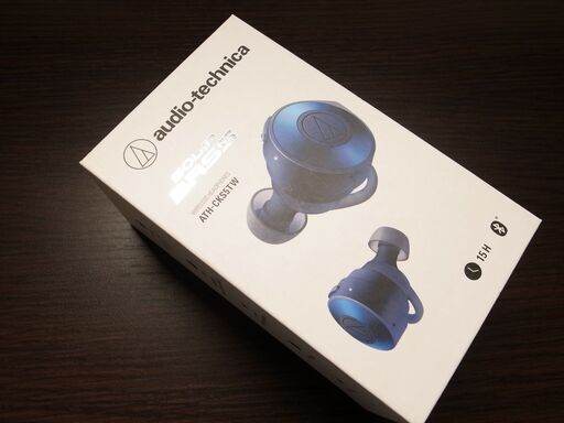 [未使用・新品] ATH-CKS5TW ブルー audio-technica ワイヤレスイヤホン