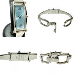 GUCCI/グッチ】 1500L スクエア 腕時計 ステンレススチール クオーツ