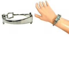 GUCCI/グッチ】 1500L スクエア 腕時計 ステンレススチール クオーツ