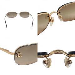 CHANEL/シャネル】 4099 ココマーク サングラス GP ブラウン