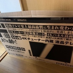 ジャンク品　55型テレビ　　