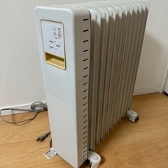 あげます！【無印良品】季節家電 オイルヒーター