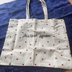 新品　トートバッグ　ALLISON BROWN  