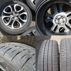 ◆タイヤアルミ純正ホイールセット◆2020年製 185/60R16 16×5 1/2J 40   夏タイヤ 中古