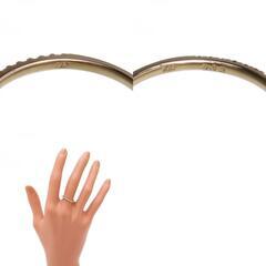 11号【Samantha Tiara/サマンサティアラ】 ダイヤモンド 計0.12ct リング・指輪 K18PGピンクゴールド 18金 1.0g レディース【中古】【真子質店】【NN】【SS】