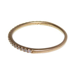 11号【Samantha Tiara/サマンサティアラ】 ダイヤモンド 計0.12ct リング・指輪 K18PGピンクゴールド 18金 1.0g レディース【中古】【真子質店】【NN】【SS】