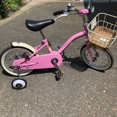 子ども用自転車　14インチ　14型　ピンク