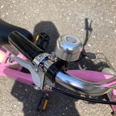 【ほぼ未使用】子供用自転車　14インチ　14型　ピンク　女の子