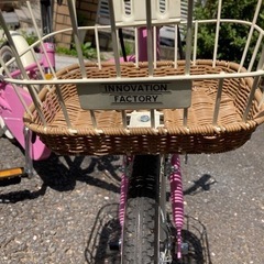 【ほぼ未使用】子供用自転車　14インチ　14型　ピンク　女の子