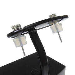 スタッド ダイヤモンド 0.13×2ct ピアス Pt900プラチナ 0.3g レディース【中古】【真子質店】【NN】【SS】