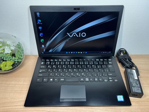 美品＞03398　ノートパソコン VAIO Pro　VJPG　 i5/8GB/SSD 256GB/Office付け Windows11 第８世代