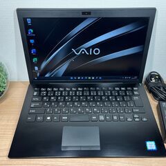 【ネット決済・配送可】美品＞03398　ノートパソコン VAIO...