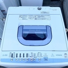 家電 生活家電 洗濯機　HITACHI 白い約束　7kg 2018年製