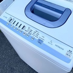 家電 生活家電 洗濯機　HITACHI 白い約束　7kg 2018年製