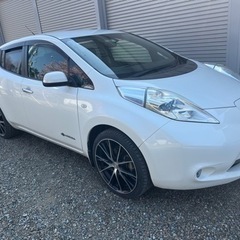 日産リーフ　中期　24kw 車検１１月　満充電１８０キロ