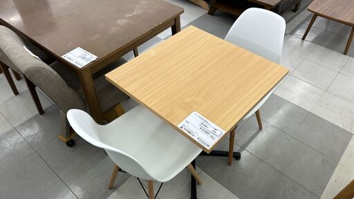 ★ジモティ割あり★  ダイニングセット ブラウン H71×D60×W60 クリーニング済み TC209