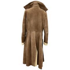 ムートンコート 【Karl Donoghue/カーノルドヒュー】 その他アウター ムートン ブラウン/ベージュ レディース【中古】【真子質店】【GD】【Dx】