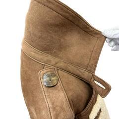 ムートンコート 【Karl Donoghue/カーノルドヒュー】 その他アウター ムートン ブラウン/ベージュ レディース【中古】【真子質店】【GD】【Dx】