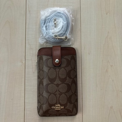 新品・未使用　coach コーチ　スマホ　ショルダーストラップ