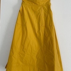 【限定値下げ】スカート　黄色　フリーサイズ　レディース