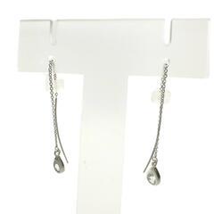 【STAR JEWELRY/スタージュエリー】 アクアマリン ピアス K18WGホワイトゴールド 18金 1.1g レディース【中古】【真子質店】【NN】【IIx】