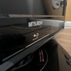 【超美品】MITSUBISHIテレビ ブルーレイディスク対応26インチ