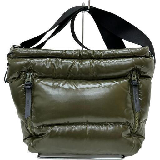 MERIBEL DOWN BAG 【JACK GOMME/ジャックゴム】 ショルダーバッグ ダウン/ナイロン カーキ ユニセックス【中古】【真子質店】【NN】【Mox】