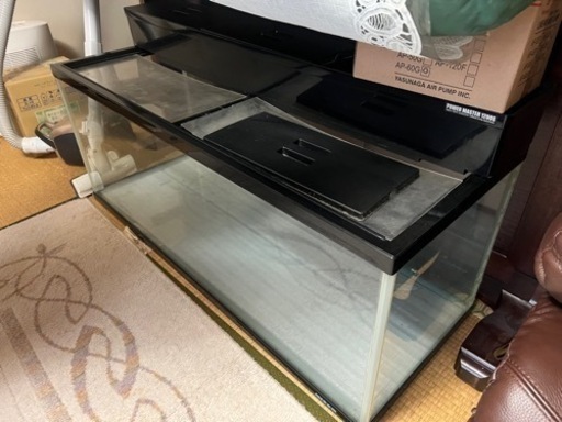 コトブキ 120cm ガラス水槽 上部フィルターセット