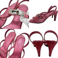 HERMES/エルメス】 ケリー グラマー75 ベルト サンダル レザー