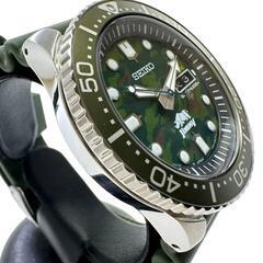 SEIKO/セイコー】 4R36ー15S0 ジムニーコラボ グリーン/カモフラ 