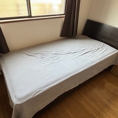 家具 ベッド シングルベッド(マットレス付き)