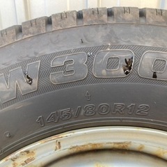 ブリヂストンw300   スタッドレスタイヤ、ホイール