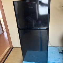 ハイアール 2ドア 冷凍冷蔵庫 121L JR-N121A 2017年